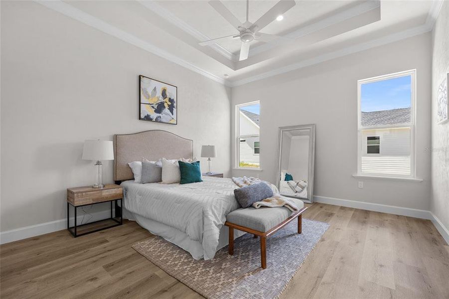 Furnished interior view inside a new home in , Newberry (Image 18).