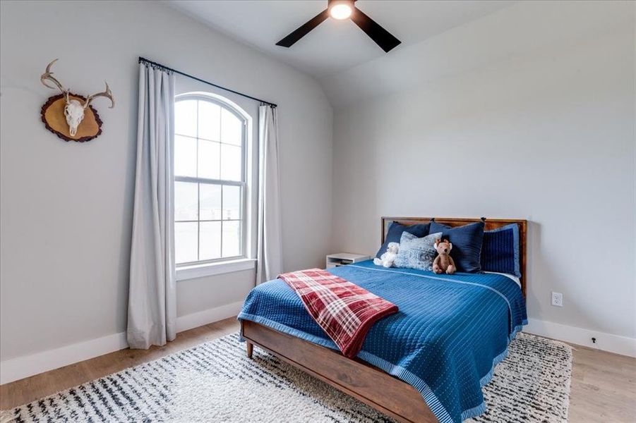 Furnished interior view inside a new home in , Godley (Image 31).