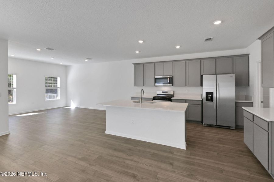 Furnished interior view inside a new home in Cedar Creek, Jacksonville (Image 15).