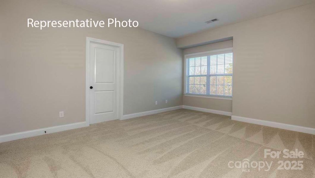 Spacious, unfurnished interior of a new home in Sanctuary at Southgate, Indian Trail (Image 17).