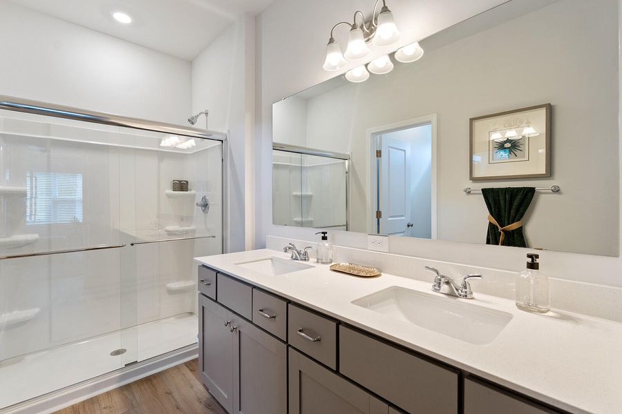 Furnished interior view inside a new home in Central Creek, Goose Creek (Image 37).