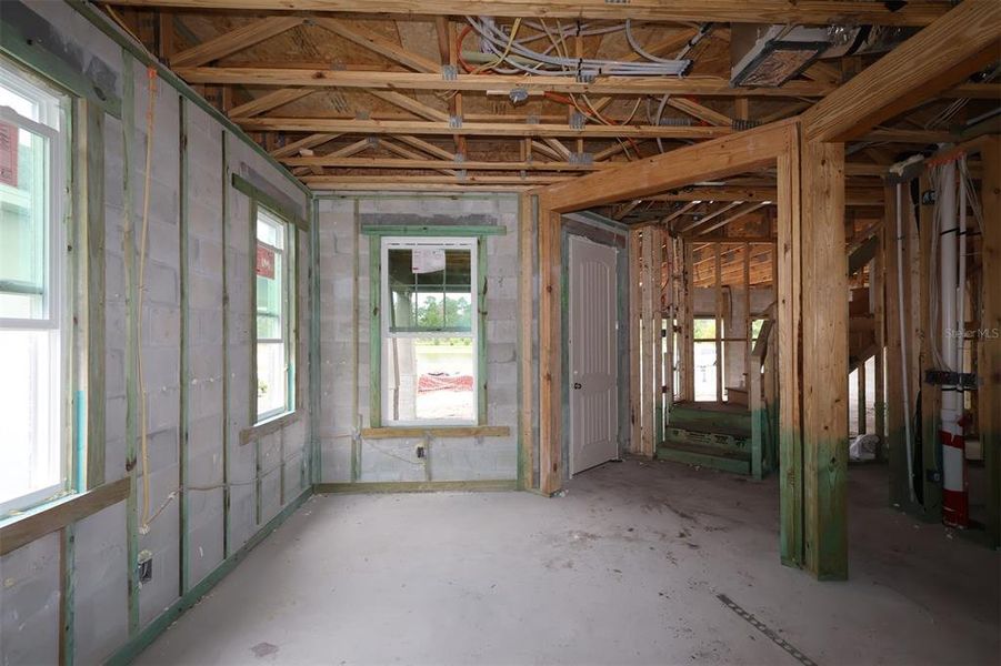 In-progress construction of a new home in Bay Lake Farms, St. Cloud, FL (Image 14).