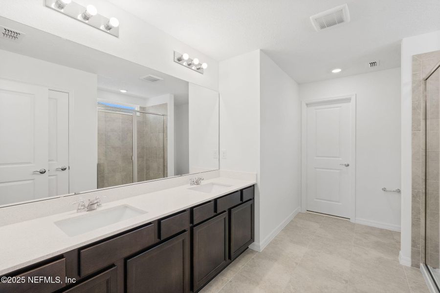 Furnished interior view inside a new home in Wells Landing, Jacksonville (Image 3).