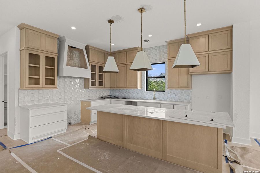 In-progress construction of a new home in , Boerne, TX (Image 42).