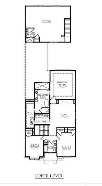 2D floor plan layout of this home in , Davidson, NC (Image 2).