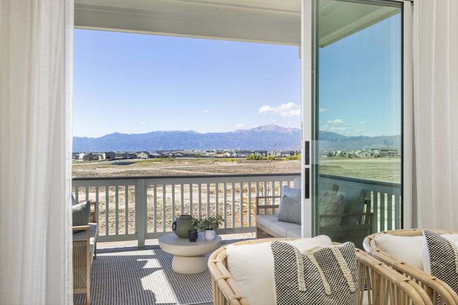 Plan C411 Sliding Doors/Back Porch Representative Photo