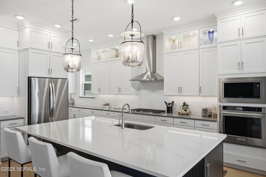 Furnished interior view inside a new home in , Jacksonville (Image 16).