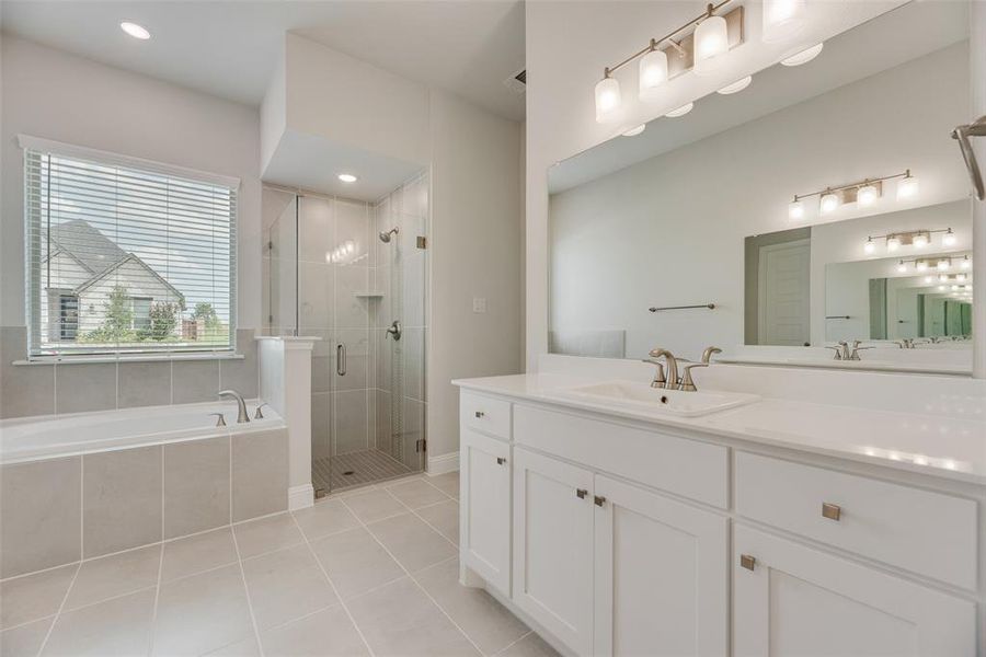 Furnished interior view inside a new home in Villages of Hurricane Creek, Anna (Image 5). Furnished interior view inside a new home in Villages of Hurricane Creek, Anna (Image 5).