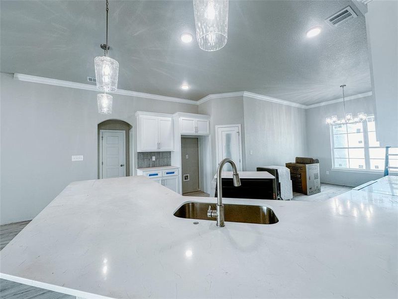 Furnished interior view inside a new home in , Hewitt (Image 4).