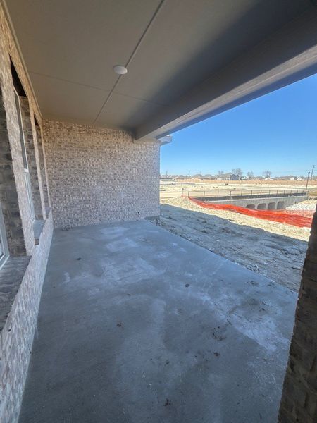 In-progress construction of a new home in Cedar Ridge Estates, Anna, TX (Image 10).