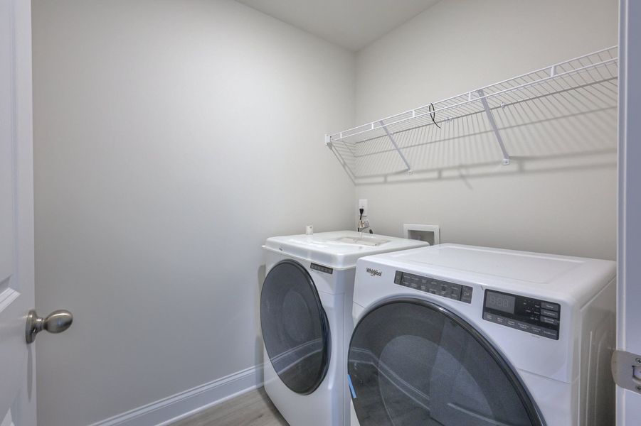 Every home includes a wash/dryer. Every home includes a wash/dryer.