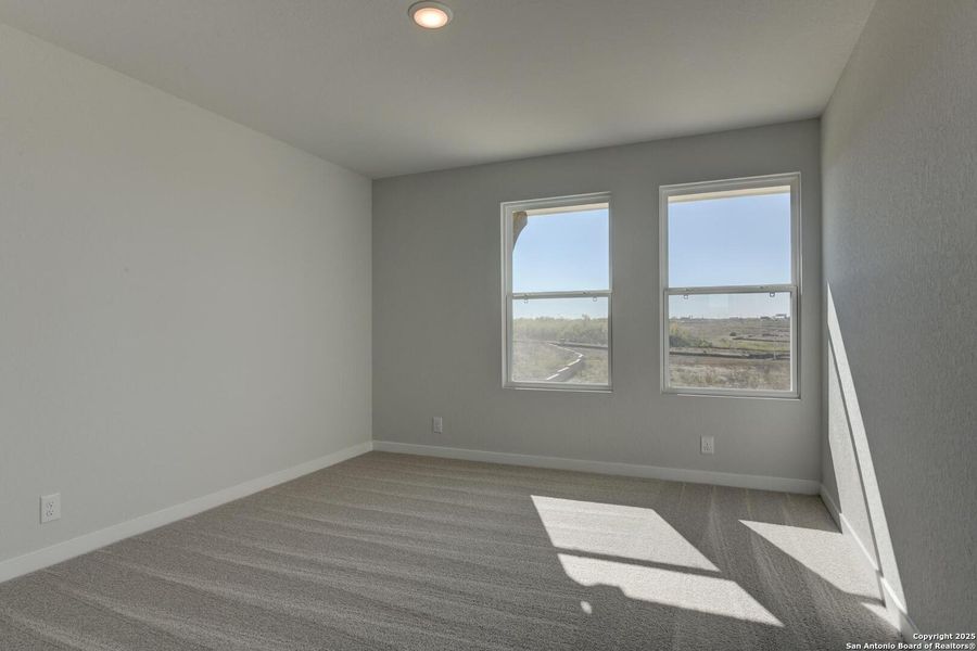 Spacious, unfurnished interior of a new home in The Preserve at the Wilder, Adkins (Image 32).