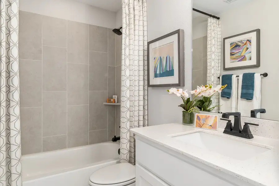 Plan 1542 Secondary Bathroom Representative Photo by American Legend Homes Plan 1542 Secondary Bathroom Representative Photo by American Legend Homes
