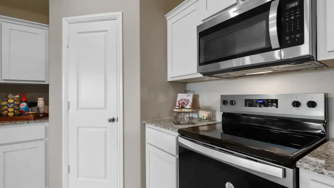 Furnished interior view inside a new home in Rosewood at Beltmill, Fort Worth (Image 8).