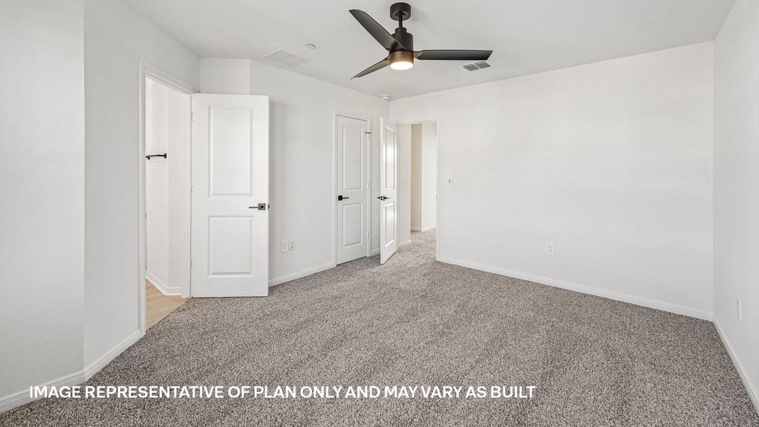 Spacious, unfurnished interior of a new home in Avery Centre, Round Rock (Image 21).