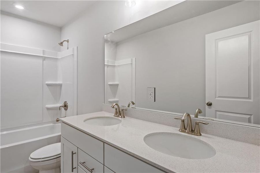 Furnished interior view inside a new home in Briar Creek, Atlanta (Image 3).