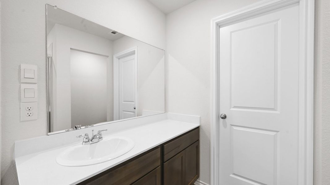 Furnished interior view inside a new home in Wildcat Ranch, Crandall (Image 13).