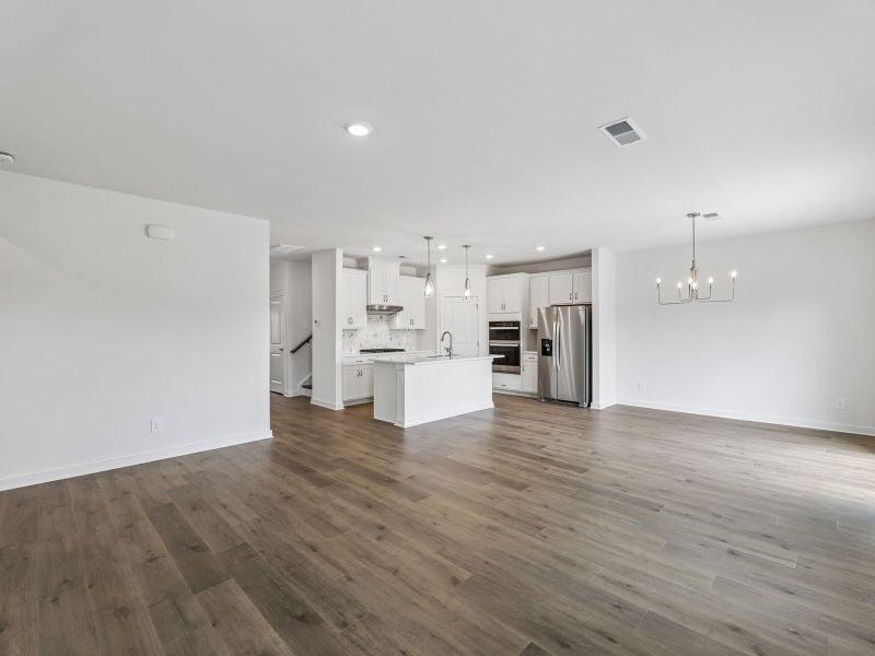 Spacious, unfurnished interior of a new home in Mansker Farms - Bronze Series, Hendersonville (Image 9). Spacious, unfurnished interior of a new home in Mansker Farms - Bronze Series, Hendersonville (Image 9).