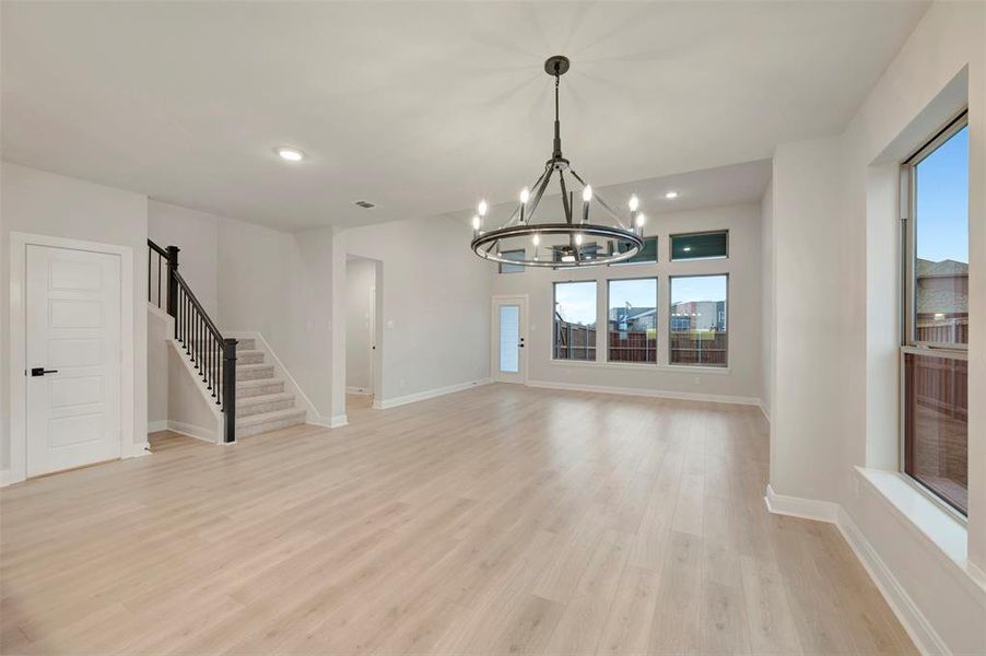 Spacious, unfurnished interior of a new home in Karis - Village Series, Crowley (Image 29).