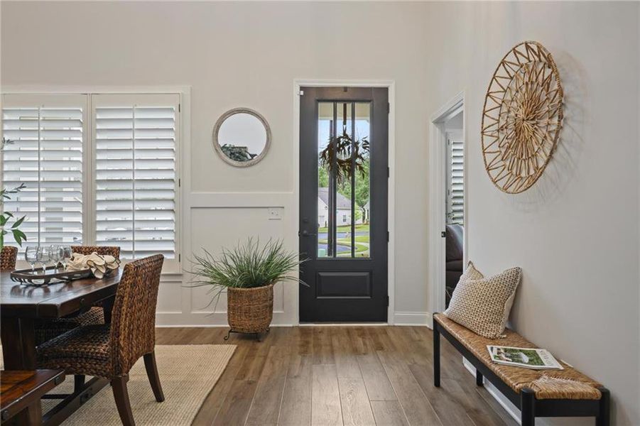 Furnished interior view inside a new home in , Dallas (Image 5).