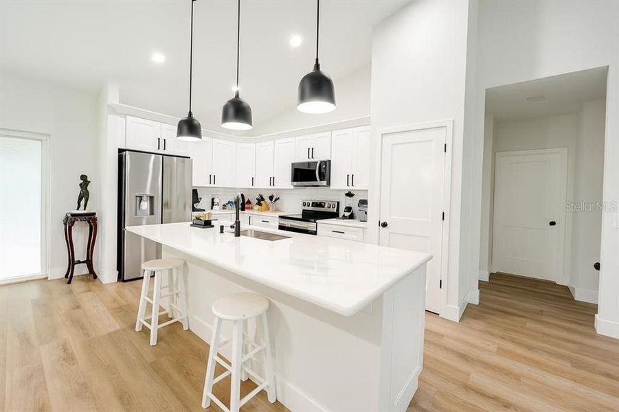 Furnished interior view inside a new home in , Deltona (Image 7).