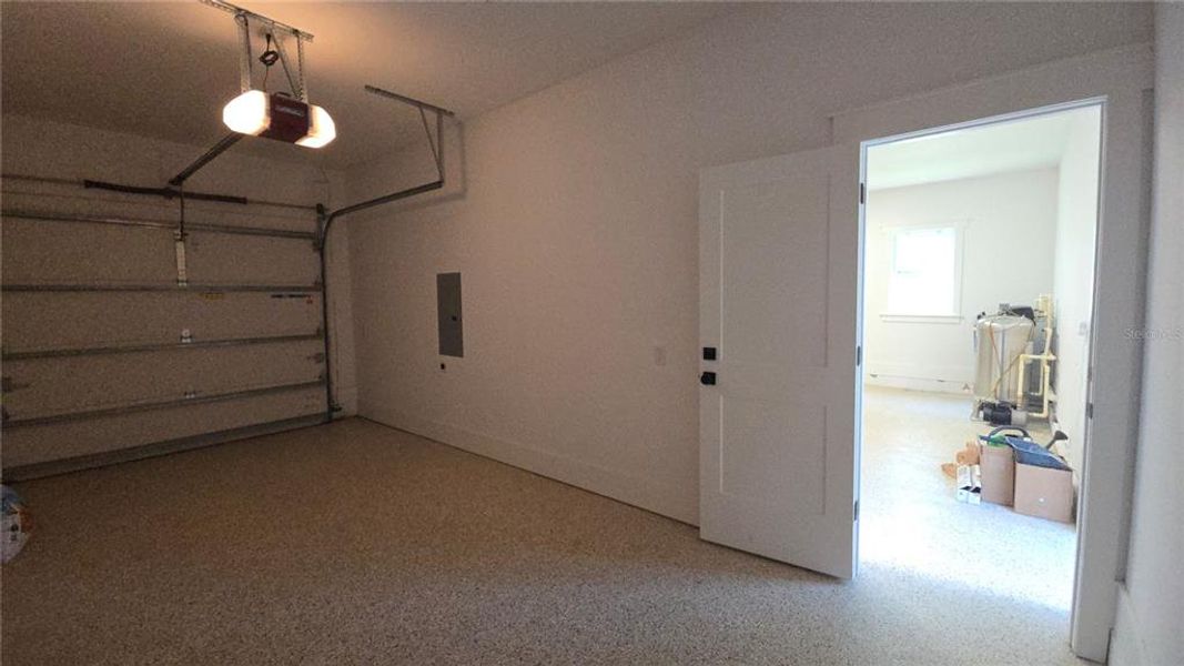 Third stall of garage