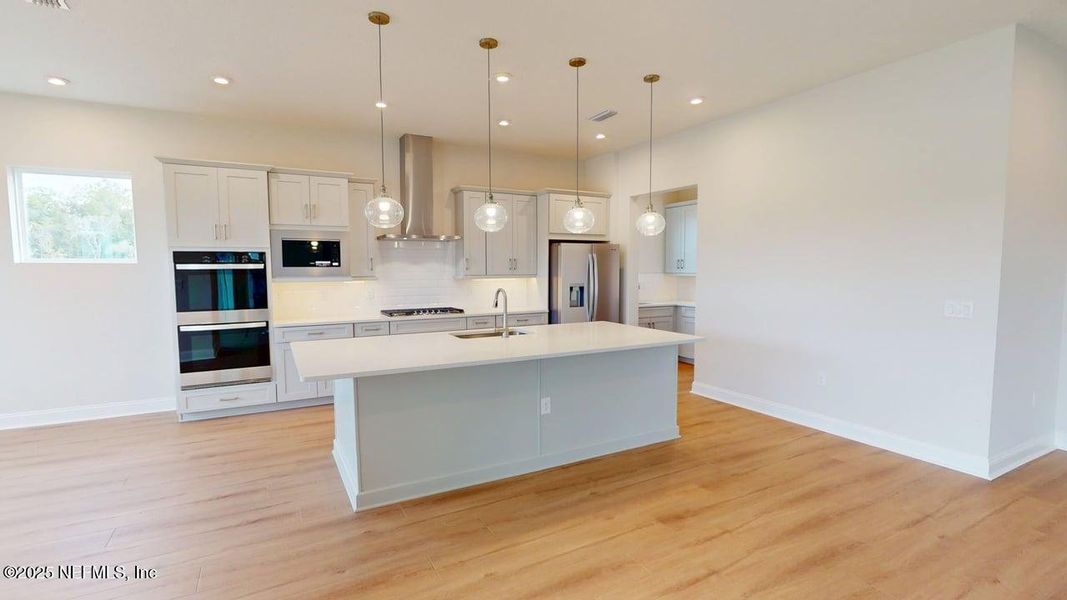 Furnished interior view inside a new home in RiverTown - Springs, St. Johns (Image 4).