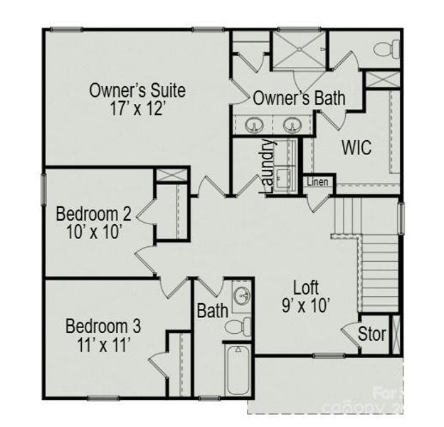 Benson II - 2nd Floor Layout