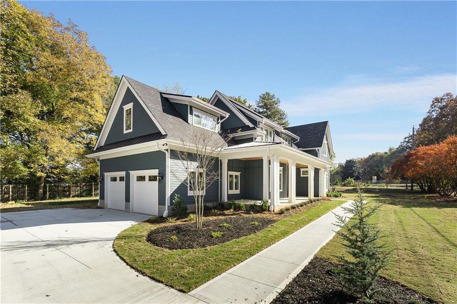 Exterior details and patio area of a home in , Clarkston (Image 3).