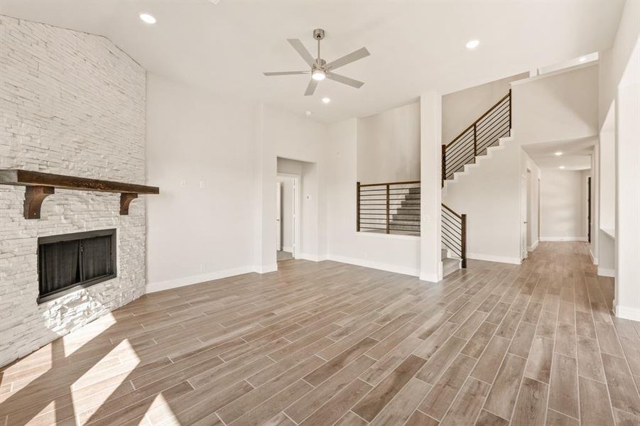 Spacious, unfurnished interior of a new home in The Grove, Midlothian (Image 35). Spacious, unfurnished interior of a new home in The Grove, Midlothian (Image 35).