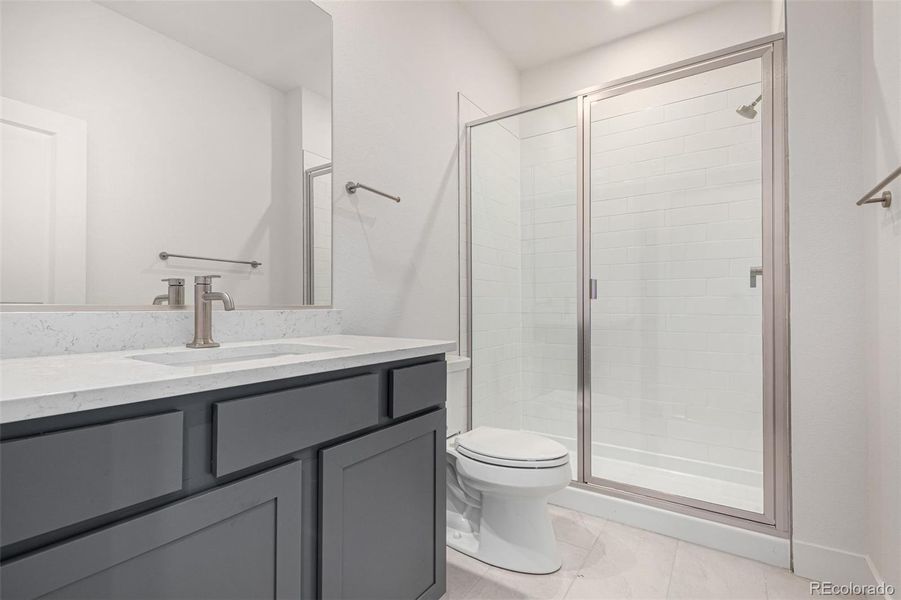 Furnished interior view inside a new home in Ascent at Inverness, Englewood (Image 4).