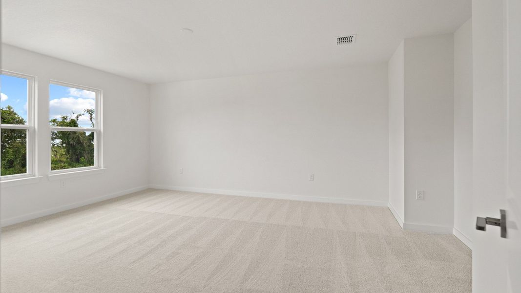 Highbourne Second Floor Primary Suite by DRB Homes in Willowbrook North located in Winter Haven, FL. Highbourne Second Floor Primary Suite by DRB Homes in Willowbrook North located in Winter Haven, FL.