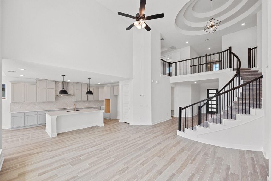 Furnished interior view inside a new home in Flora, Hutto (Image 8).