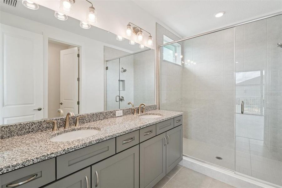 Furnished interior view inside a new home in Lagoon Residences at Epperson, Wesley Chapel (Image 17). Furnished interior view inside a new home in Lagoon Residences at Epperson, Wesley Chapel (Image 17).