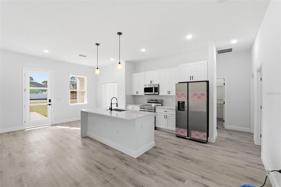 Furnished interior view inside a new home in , Ocala (Image 10).