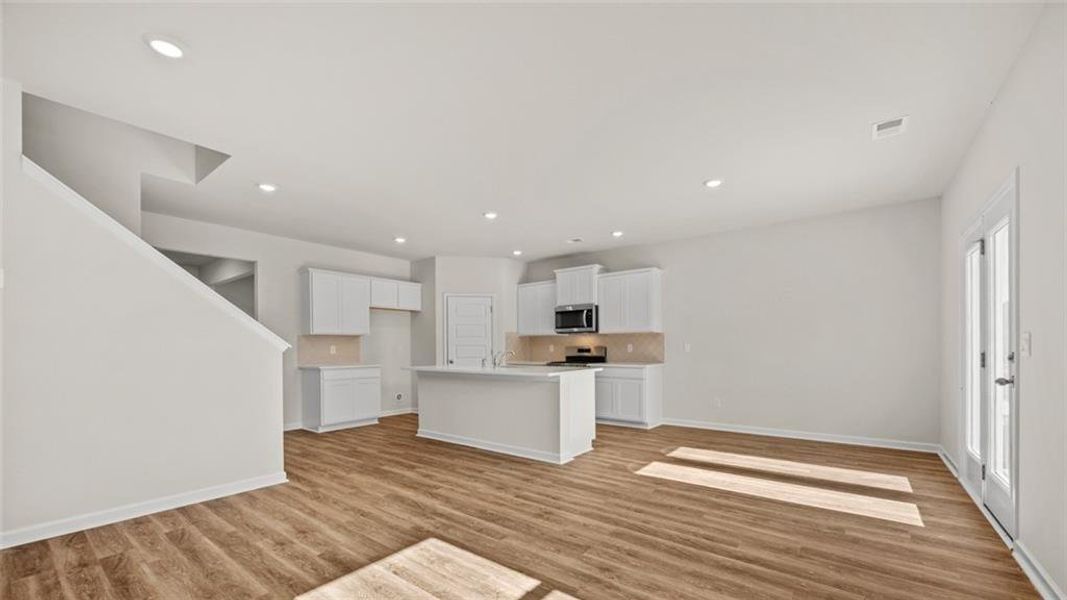 Spacious, unfurnished interior of a new home in Champion's Run, Lithonia (Image 25). Spacious, unfurnished interior of a new home in Champion's Run, Lithonia (Image 25).