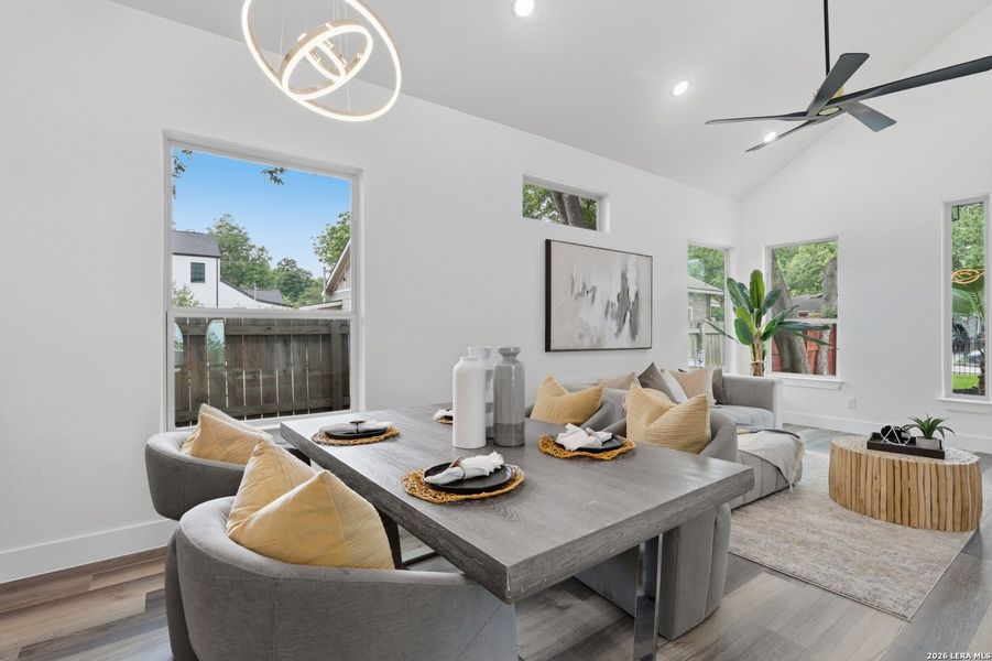 Furnished interior view inside a new home in , San Antonio (Image 15).