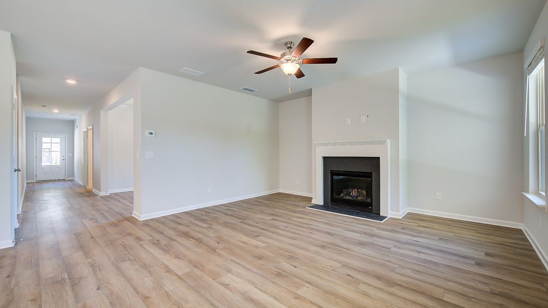 Furnished interior view inside a new home in Hamilton Lakes, Lawrenceville (Image 9).