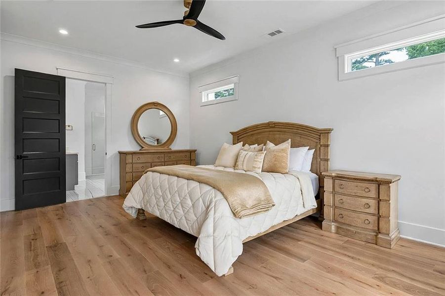 Furnished interior view inside a new home in , Braselton (Image 45).