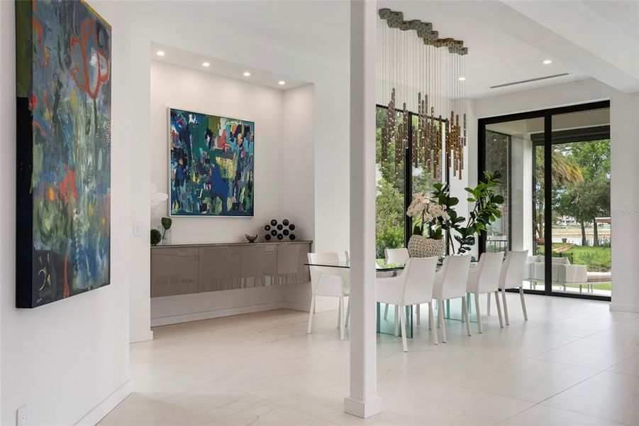 Furnished interior view inside a new home in , Windermere (Image 13).