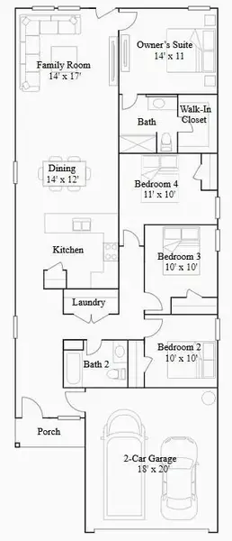 2D floor plan layout of this home in Sunterra, Katy, TX (Image 3). 2D floor plan layout of this home in Sunterra, Katy, TX (Image 3).