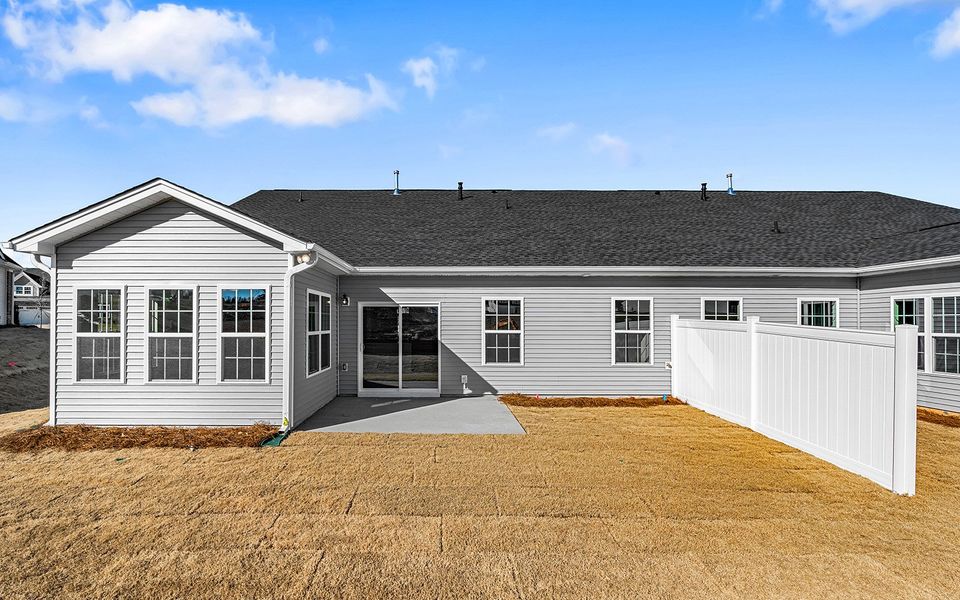 Exterior details and patio area of a home in Fieldstone, Lexington (Image 23).