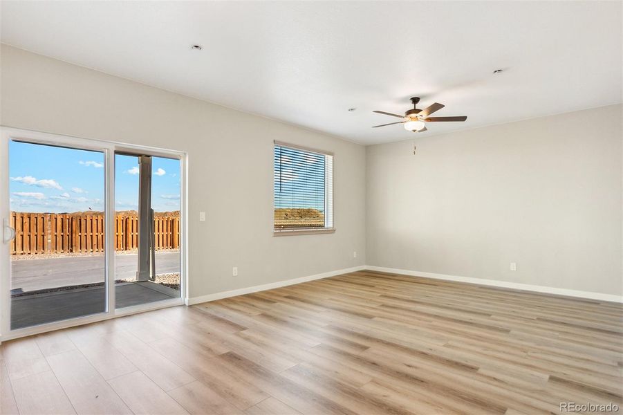 Spacious, unfurnished interior of a new home in Second Creek Farm, Commerce City (Image 7). Spacious, unfurnished interior of a new home in Second Creek Farm, Commerce City (Image 7).