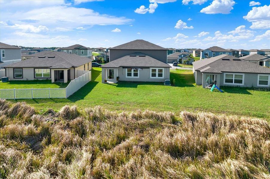 Exterior details and patio area of a home in Mirada, San Antonio (Image 25).