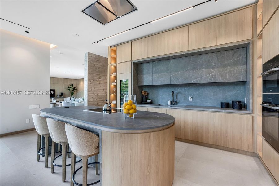 Furnished interior view inside a new home in , Miami Beach (Image 62).