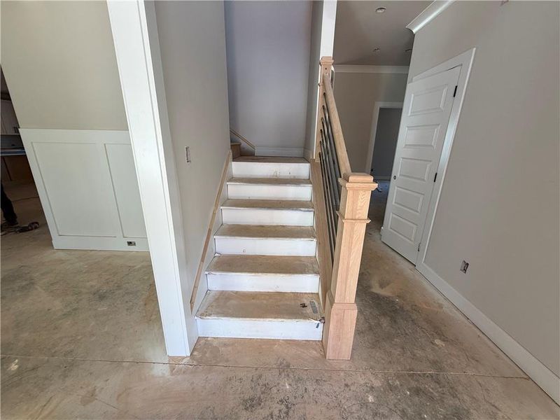 In-progress construction of a new home in , Gainesville, GA (Image 19).