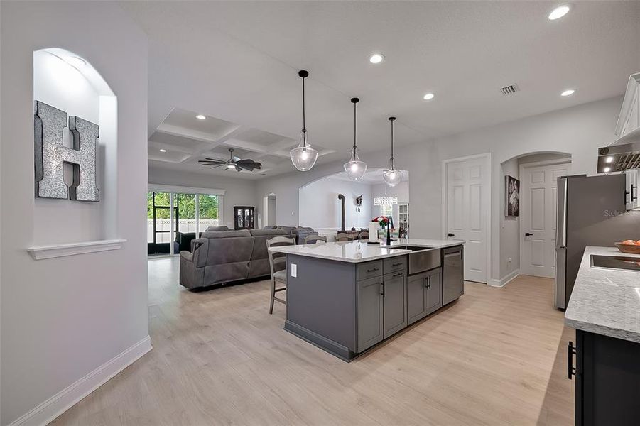 Furnished interior view inside a new home in , Green Cove Springs (Image 6).
