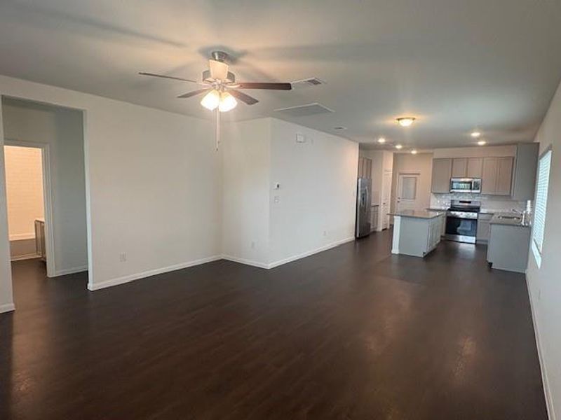 Spacious, unfurnished interior of a new home in Brooklands, Hutto (Image 12). Spacious, unfurnished interior of a new home in Brooklands, Hutto (Image 12).
