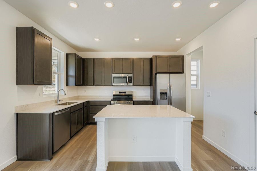 Furnished interior view inside a new home in Ken-Caryl Ranch: The Pioneer Collection, Littleton (Image 4). Furnished interior view inside a new home in Ken-Caryl Ranch: The Pioneer Collection, Littleton (Image 4).