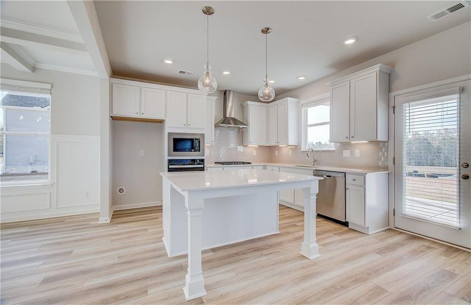Furnished interior view inside a new home in Copperfield, Locust Grove (Image 6).
